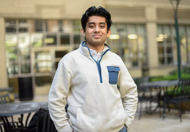 Fordham computer science student Mahiul Bhuiyan