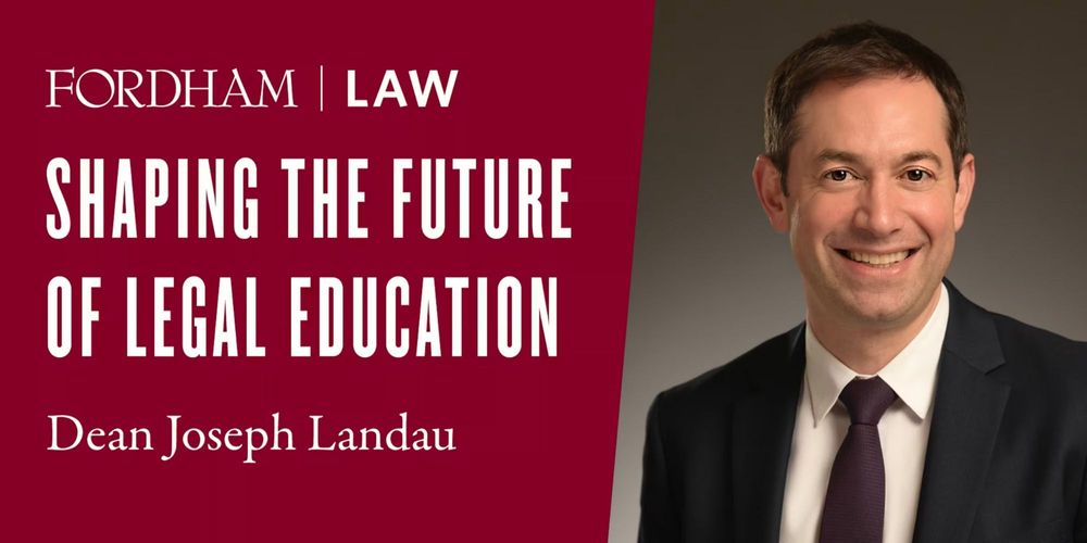 Dean Joseph Landau Fordham Law School