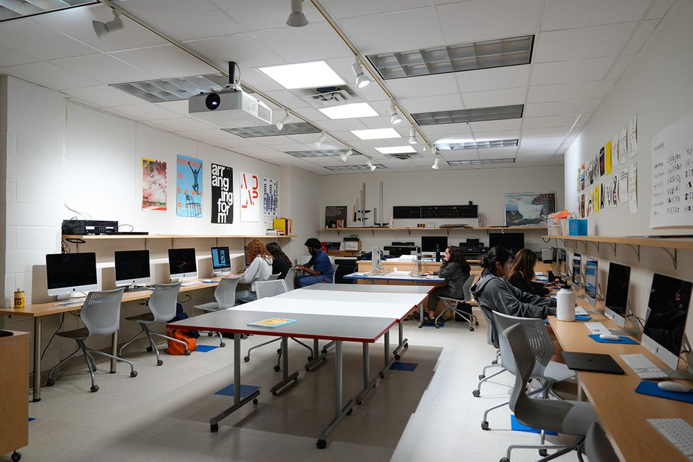 Graphic design room