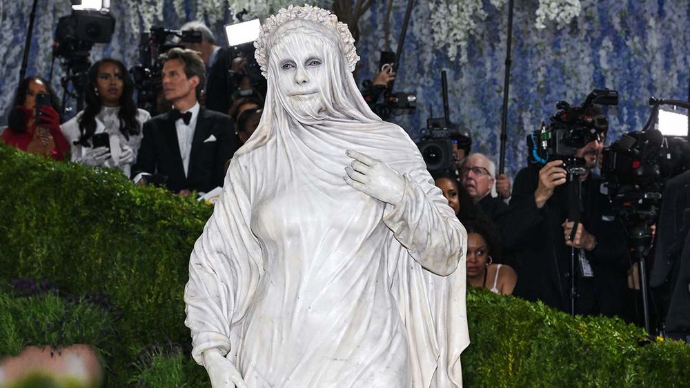 Heidi Klum at the Met Gala