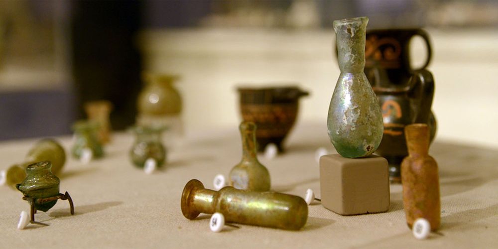 Ancient Glass bottles