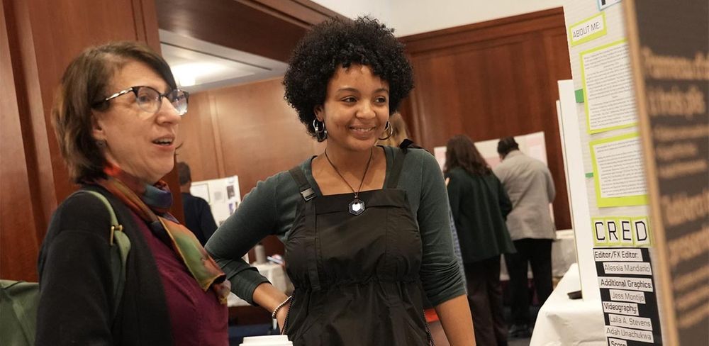 Morgan Gregory explains her research