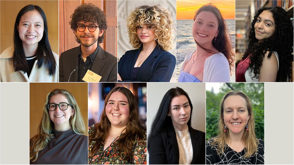 Headshots of featured Fulbright scholars
