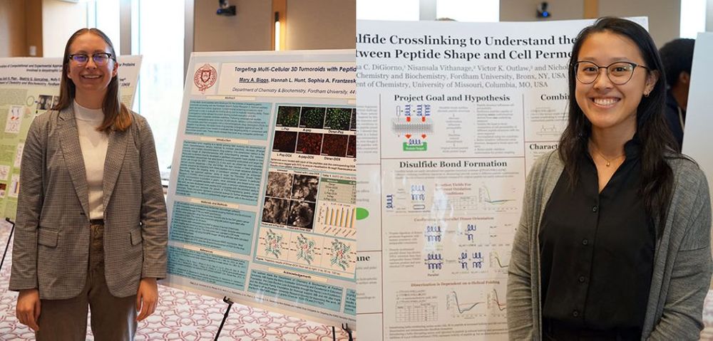 Mary Biggs and Clara Victorio received the prestigious Goldwater Scholarship.