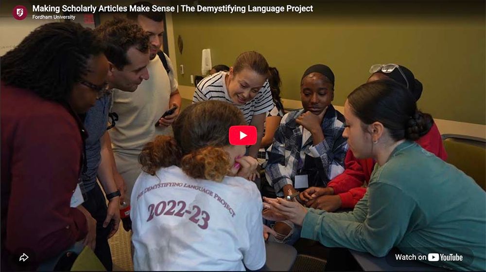Image of video still of Demystify Academic Language