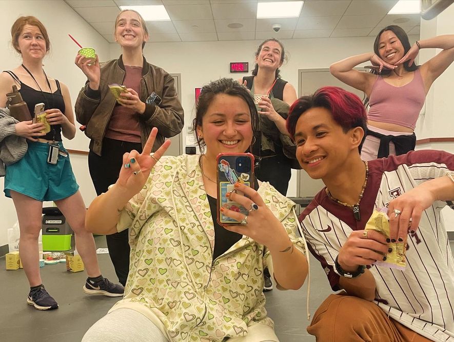 Group of Queer Students in Dance Studio