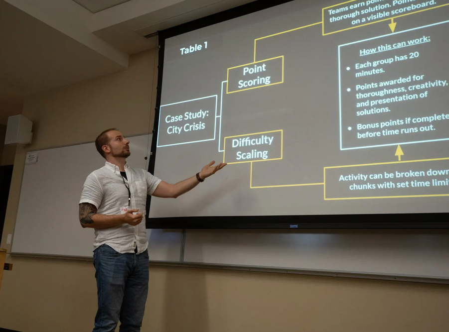 Chris Vicari, Communication and Media Studies Dept.