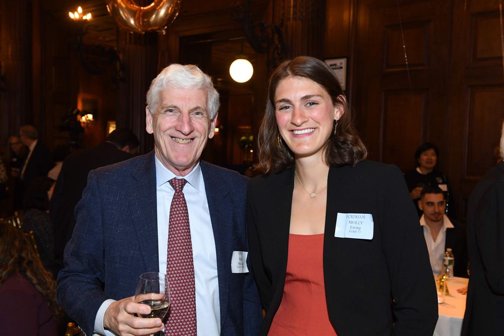 male donor with female scholarship donor