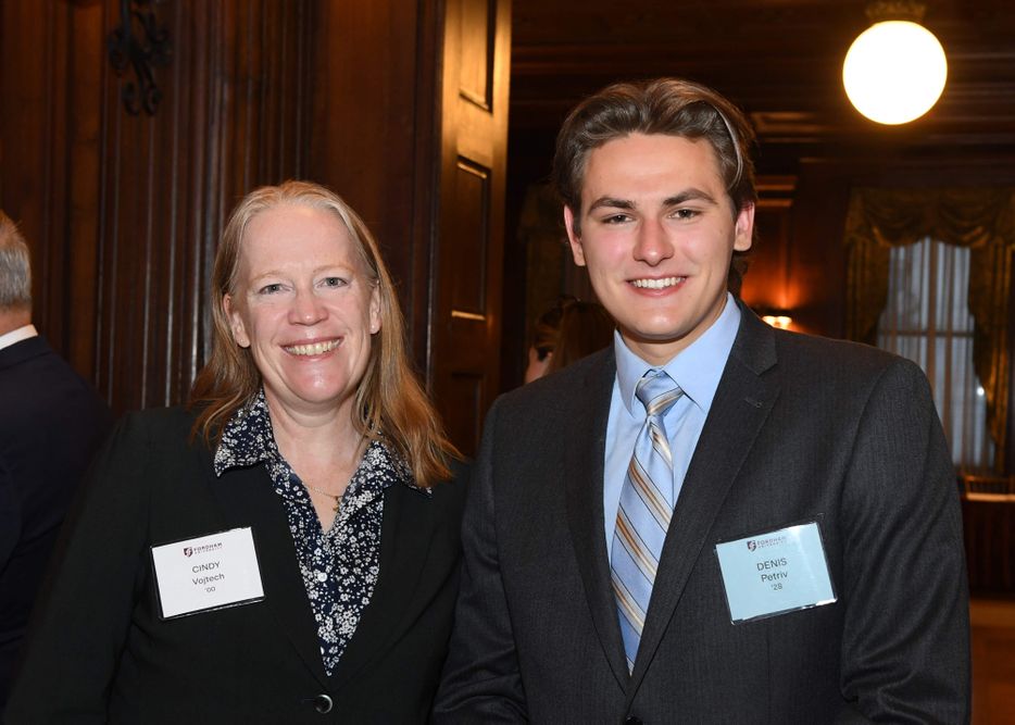 female donor with male student