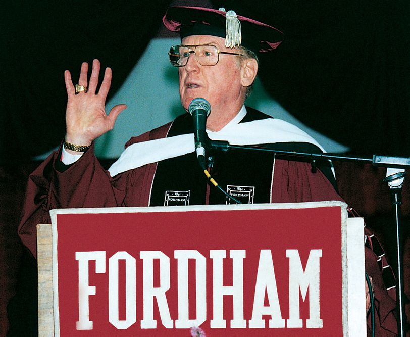 Vin Scully Fordham Commencement, 2000