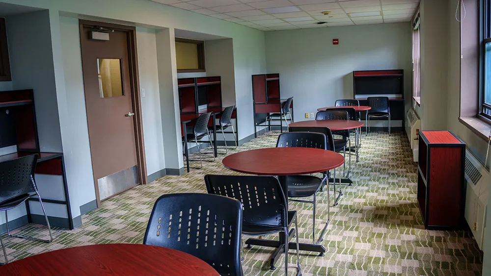 Quiet Study Lounge in LaLande and Goupil Halls in Martrys' Court