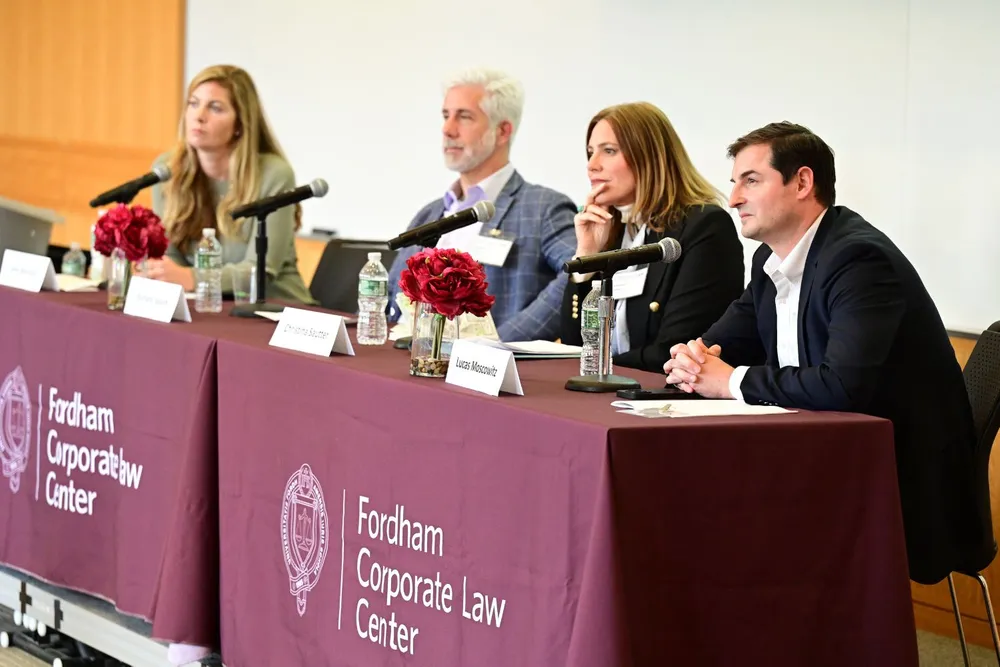 Investor Forum 2024_Fordham Corporate Law Center first panel