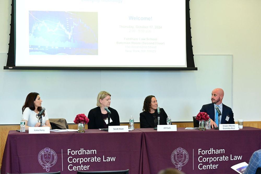 Investor Forum 2024_Fordham Corporate Law Center second panel