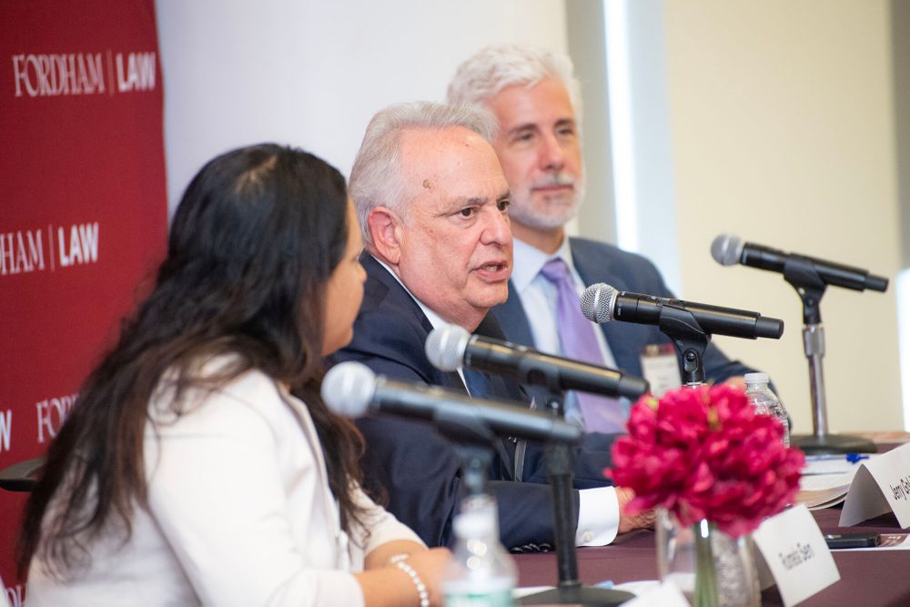 Jerry Goldfeder and panel