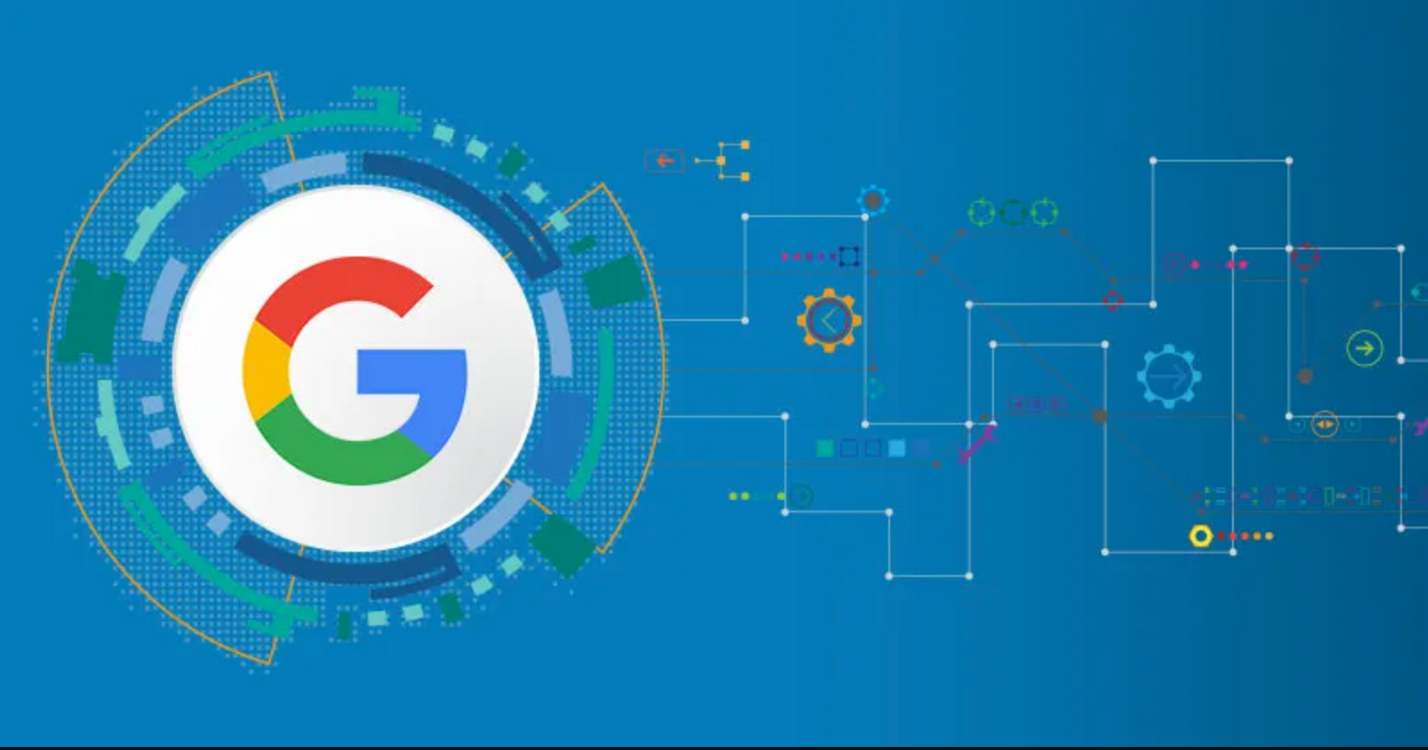 Decorative Google Workspace graphic