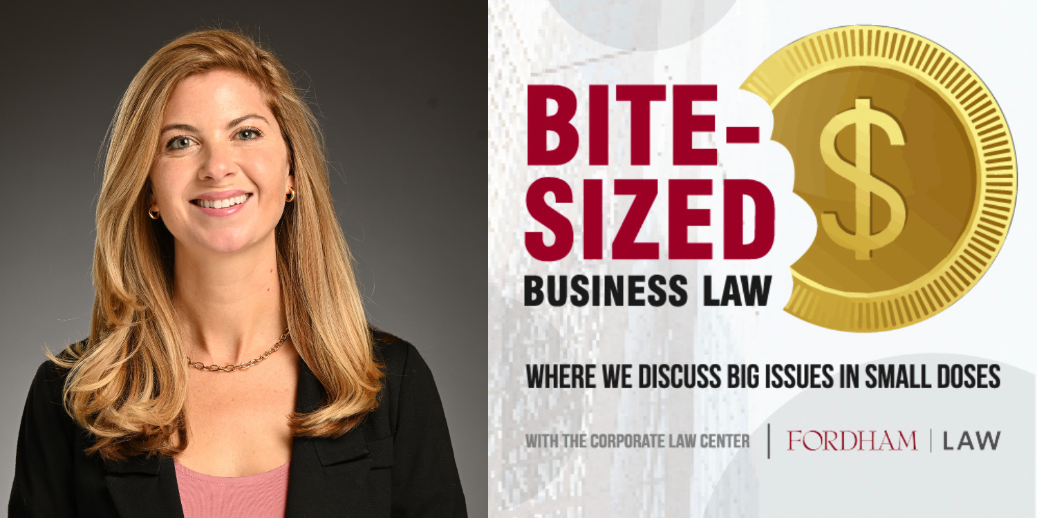 Amy Martella Podcast cover Bite-sized Business Law