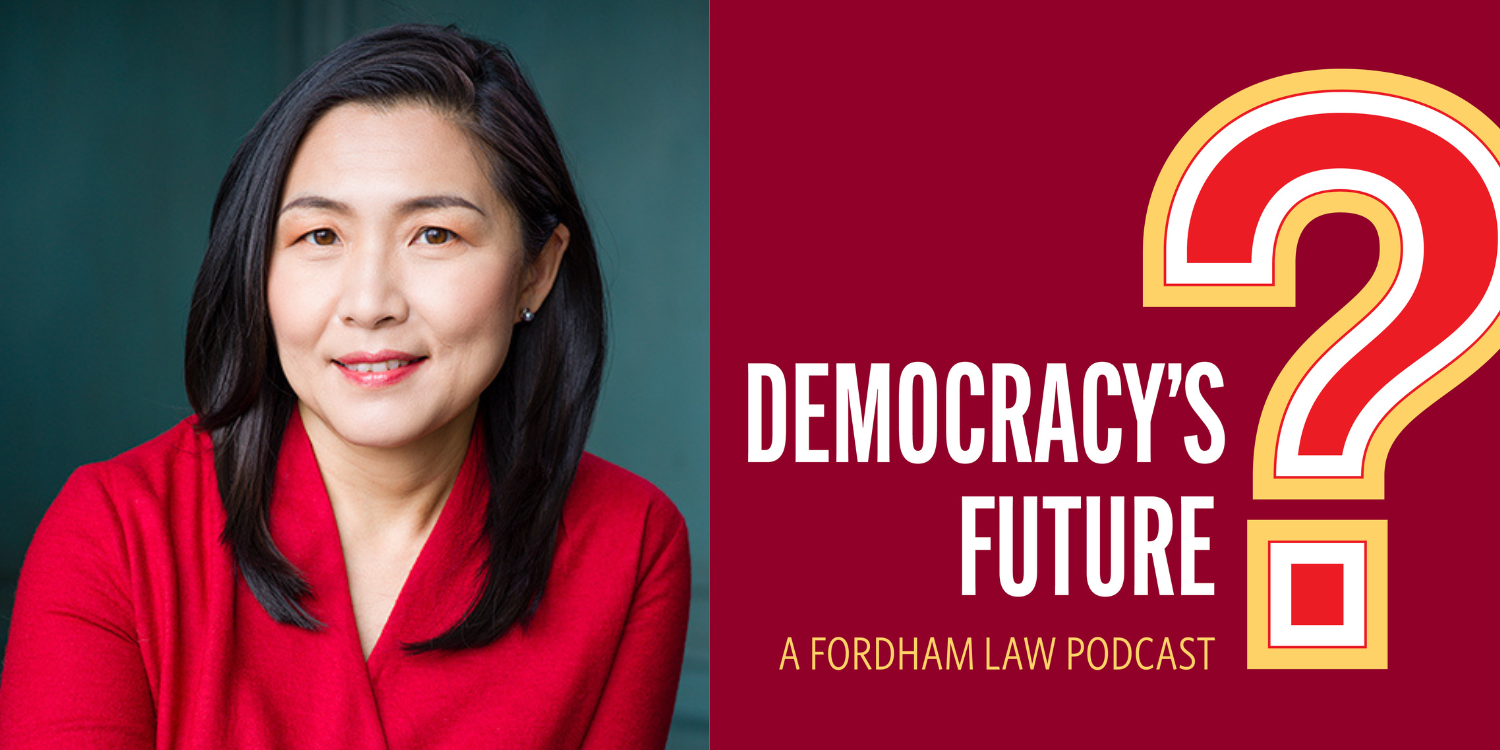 Julie Suk Podcast cover Democracy's Future