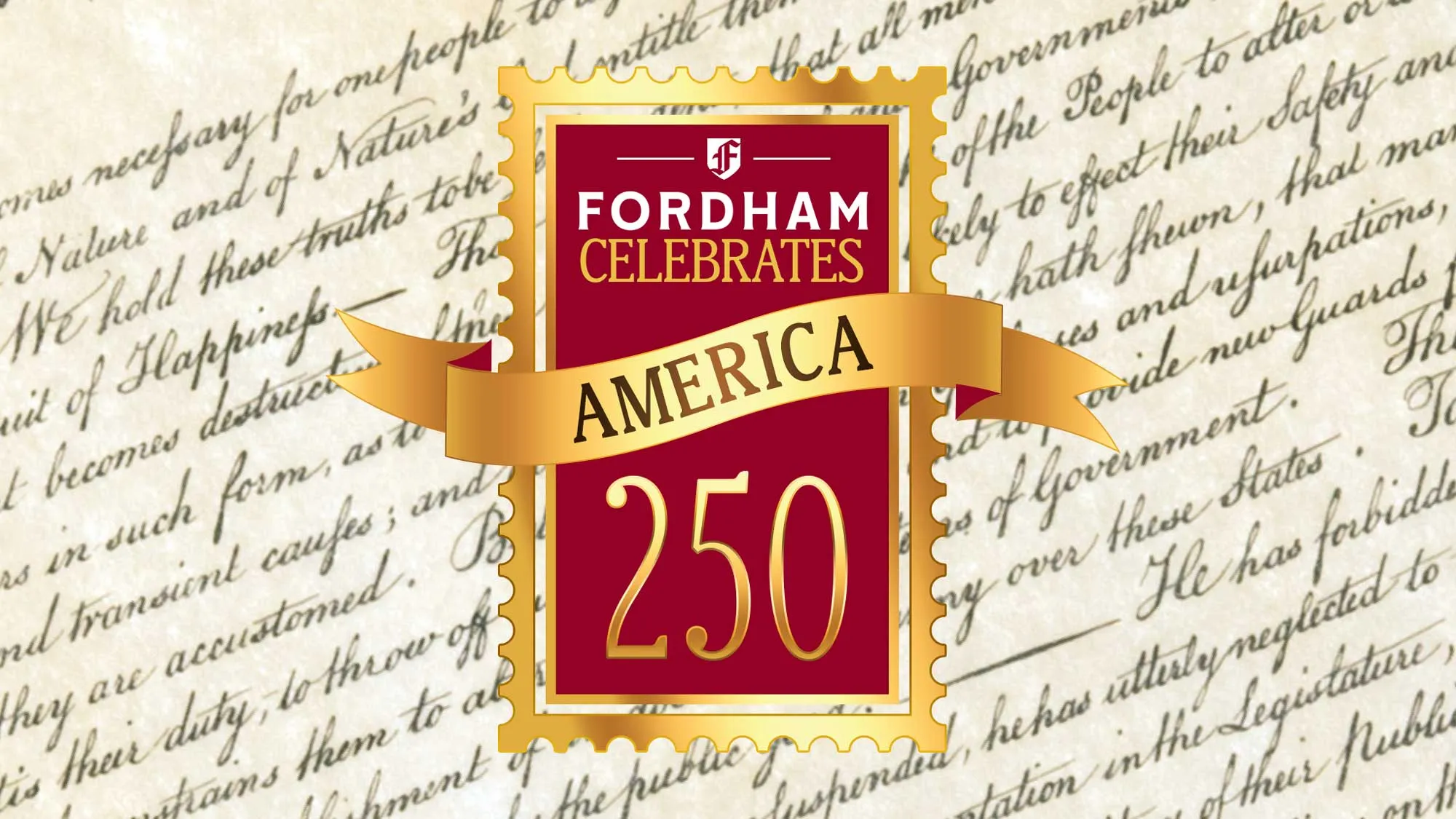 Fordham Celebrates American 250