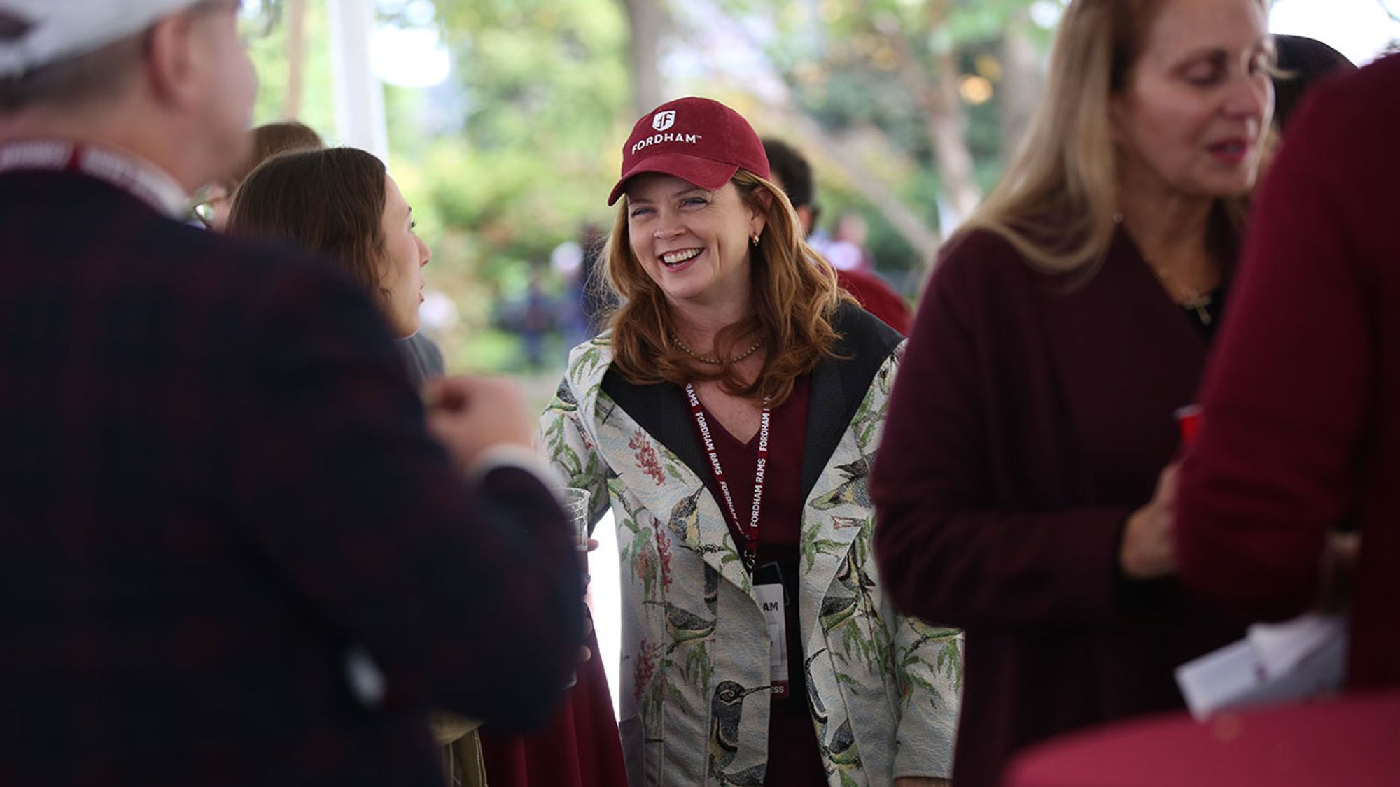 President Tetlow at Fordham's Homecoming