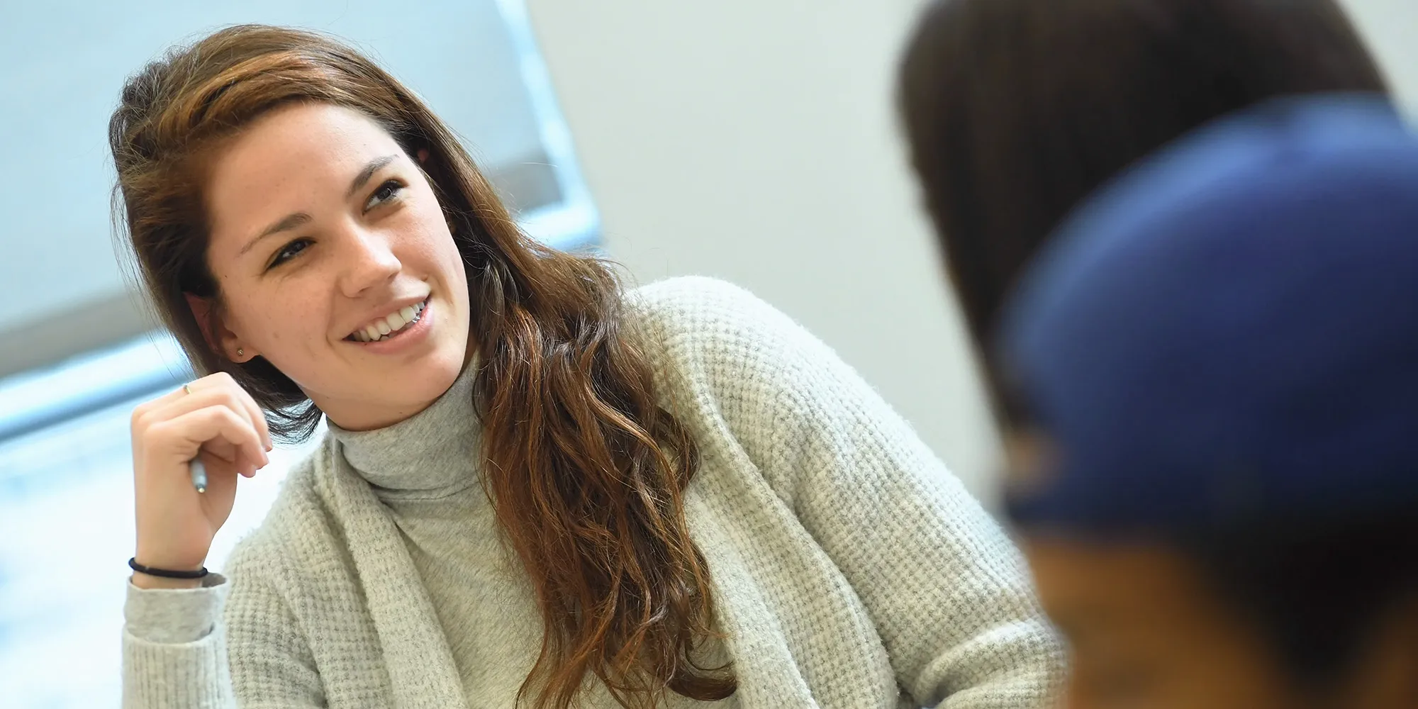 Female Student Smiling