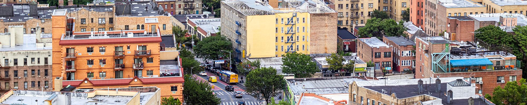 Bronx Neighborhood From Above
