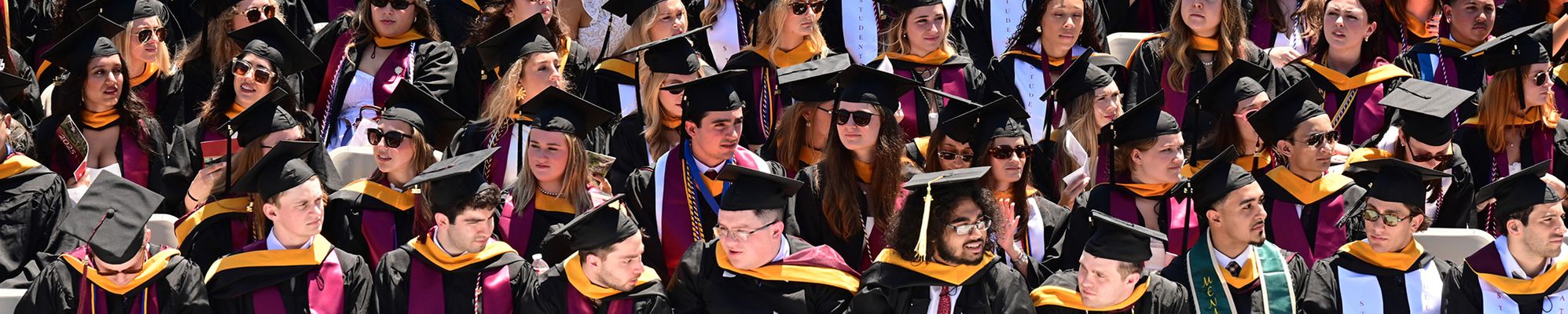 Graduates Waiting for Ceremony to Begin