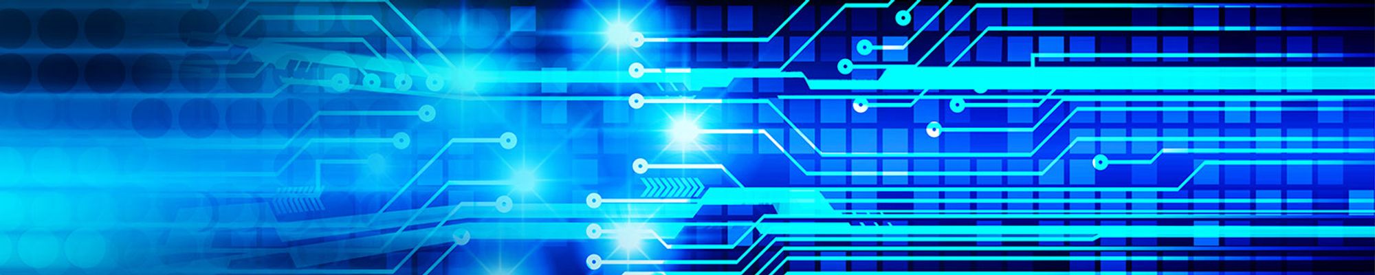 Blue Network Abstract Technology