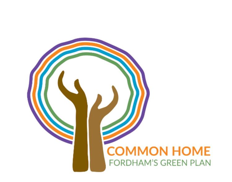 Fordham Green Plan logo designed by student