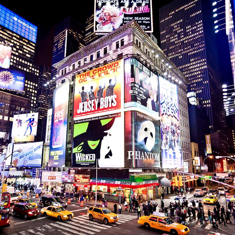 Broadway billboards