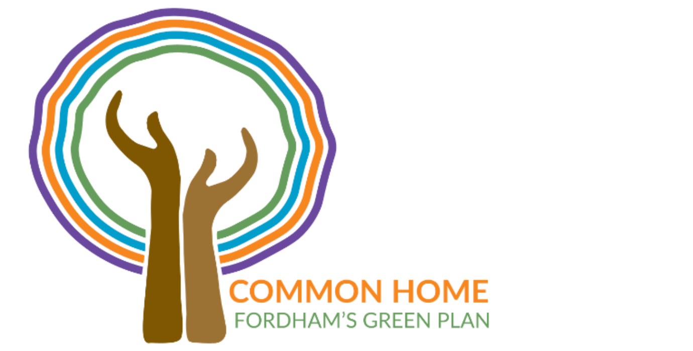 Fordham Green Plan logo designed by student