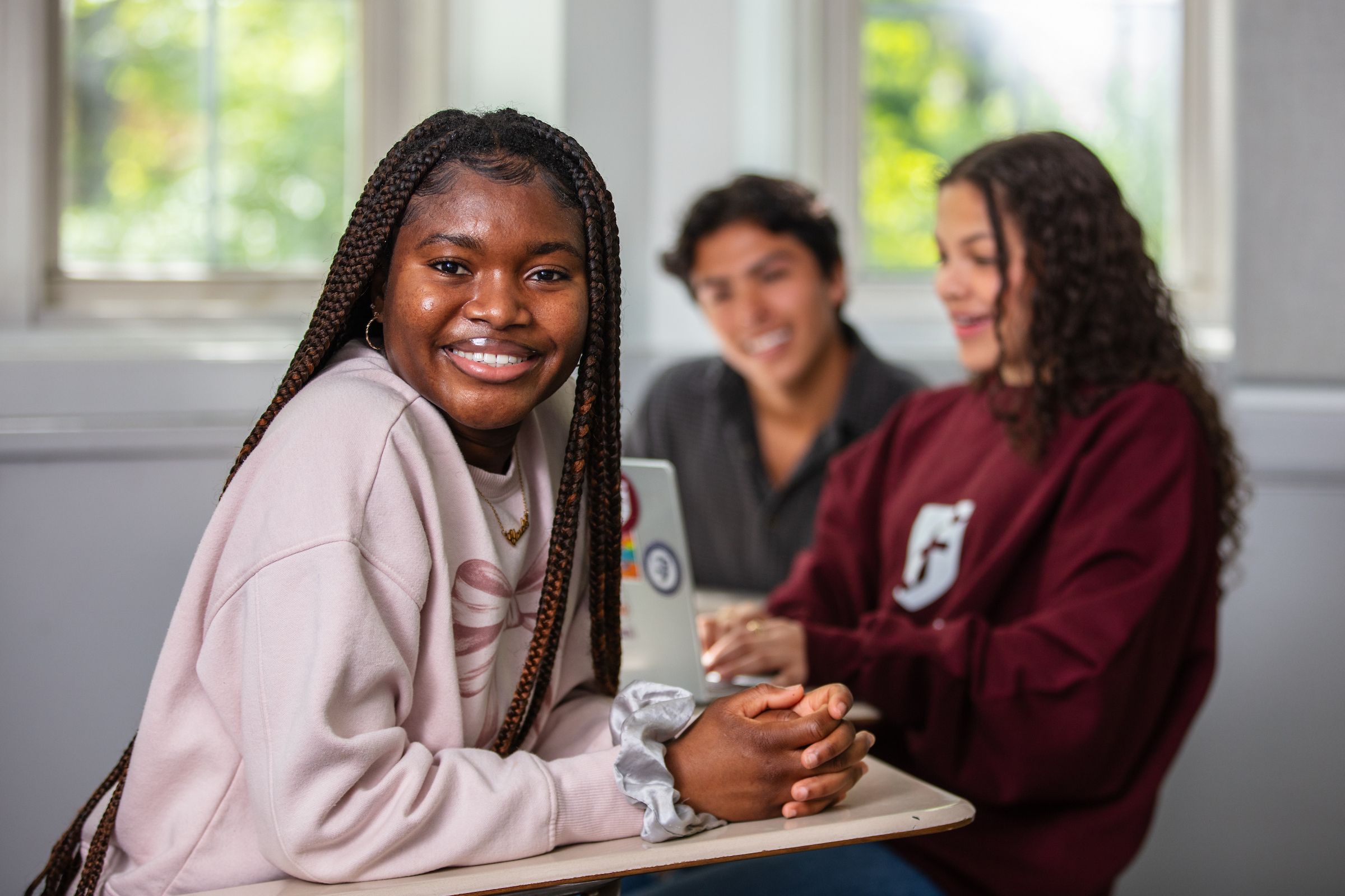 Fordham Students in Classroom