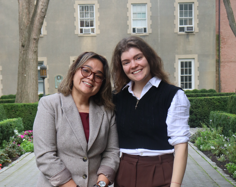 Surey Miranda Alarcon and Amanda Caputo