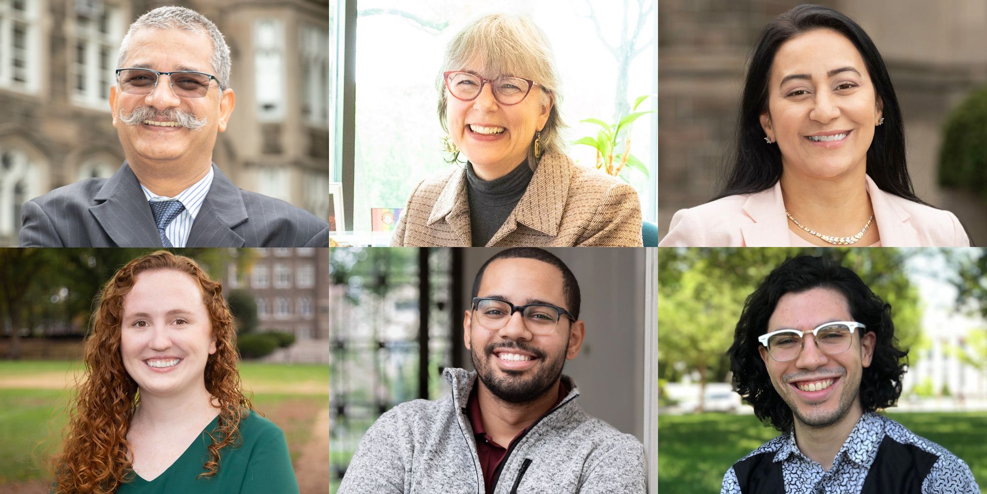 Portraits of six members of the Fordham HR team