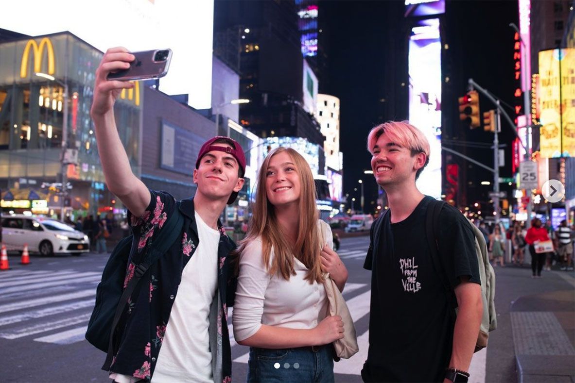 Image of Selfie  in Times Square