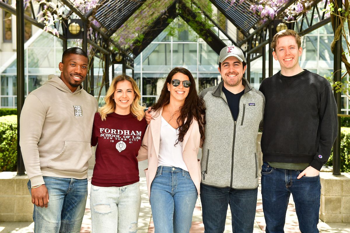 group of diverse students