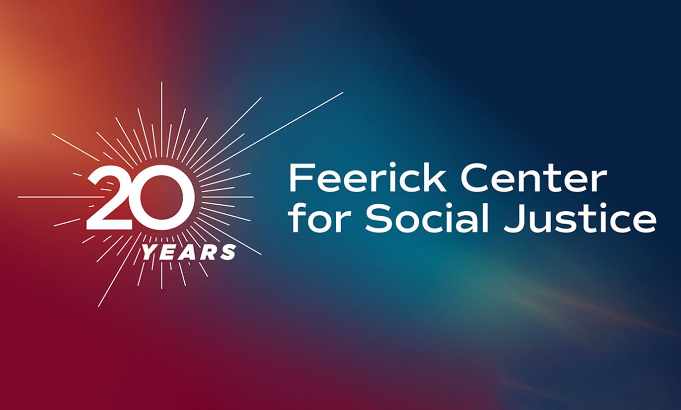 Gradient graphic for the Feerick Center for Social Justice